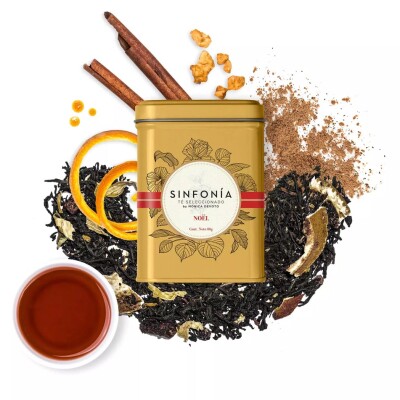 Té Noel Sinfonía 80g Te Sinfonia Lata Noel