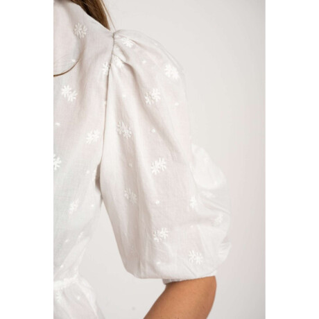 Blusa Broderie Crudo