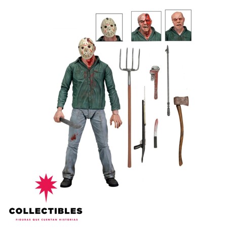 FRIDAY THE 13TH - 7" ACTION FIGURE - ULTIMATE PART 7 JASON (CASE 6) FRIDAY THE 13TH - 7" ACTION FIGURE - ULTIMATE PART 7 JASON (CASE 6)