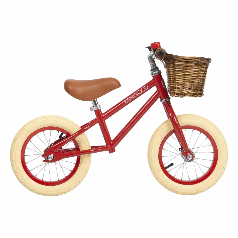 Bicicleta de balanceo sin pedales Rojo