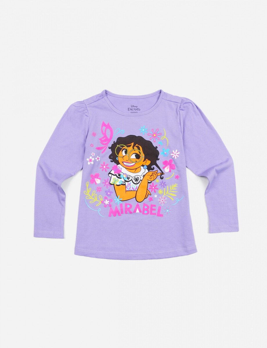 Camiseta niña Encanto - LILA 