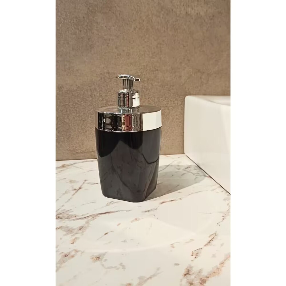 DISPENSADOR DE JABÓN DE MESA NEGRO Dispensador De Jabón De Mesa Negro