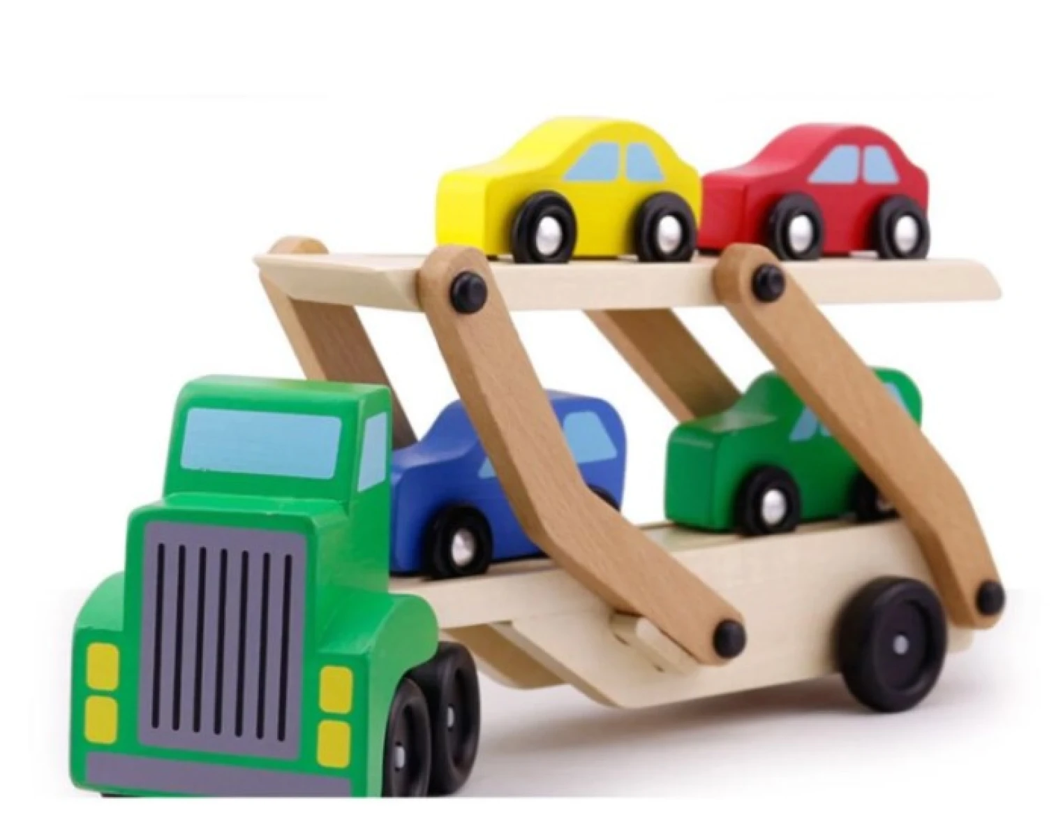 Camión en madera con accesorios - Camión En Madera Con Accesorios 