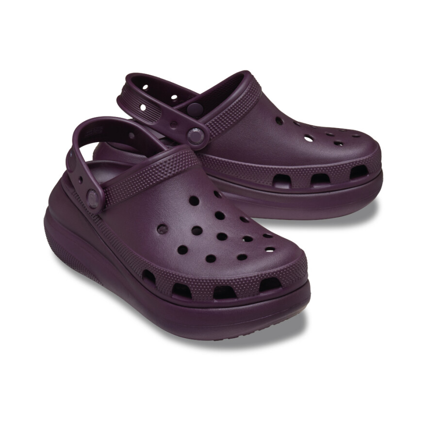 Plataformas Crocs Crush Clog - Unisex Plush Plum