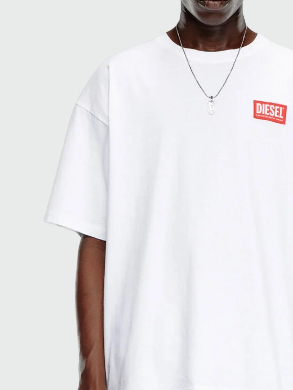 DIESEL - Remera T-Boxt-Lab Blanco