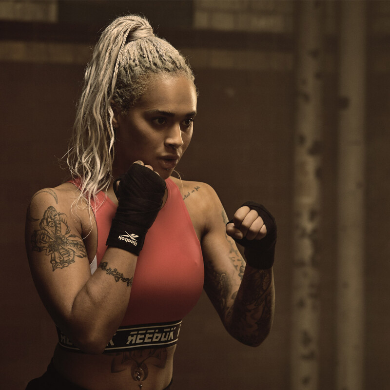 Vendas De Boxeo Reebok Negro