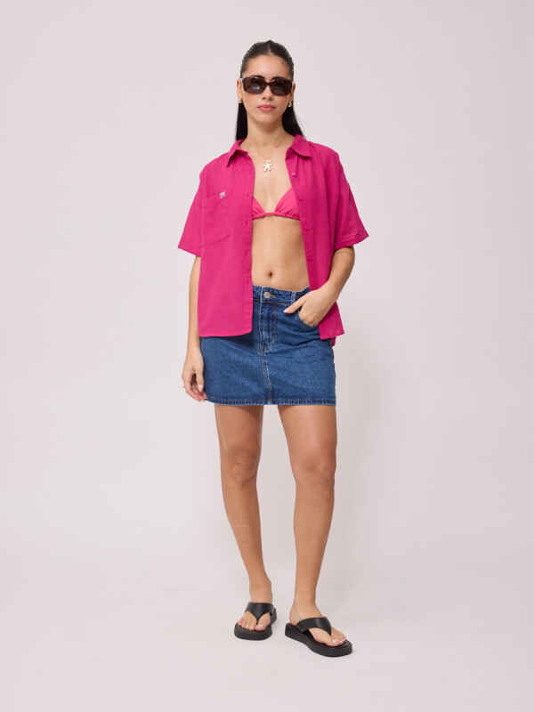 CAMISA SADUI RUSTY Fucsia