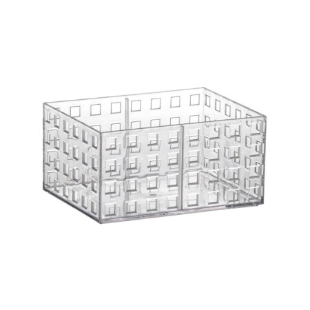 CAJA ORGANIZADOR DE ACRÍLICO 16X11X8CM Sin color