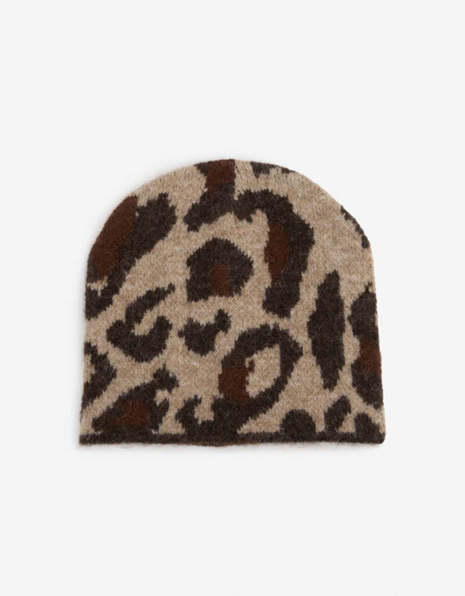 Gorro Animal Print - Estampado Animal Print 