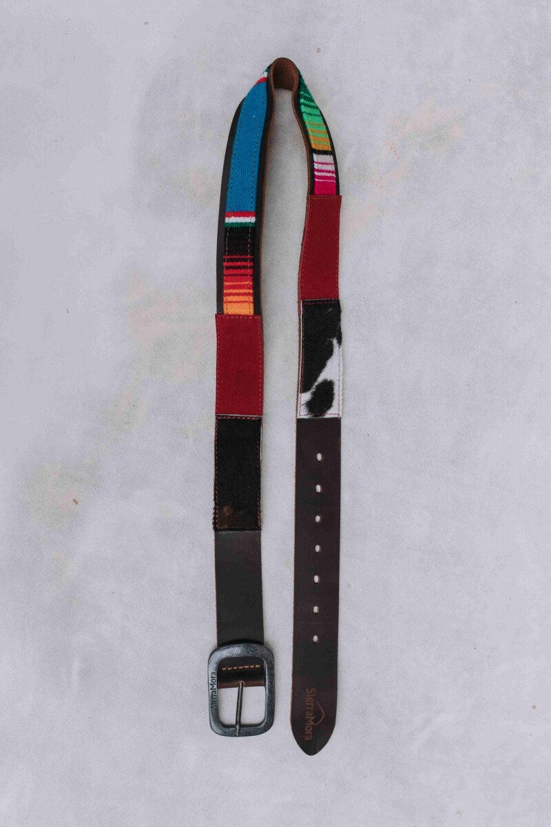 Handcrafted Belt - Bordeaux 