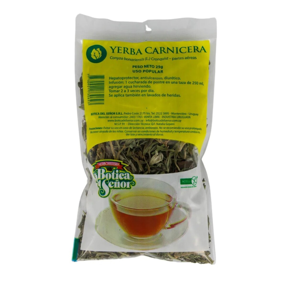Yerba Carnicera 25gs - Botica del Señor 