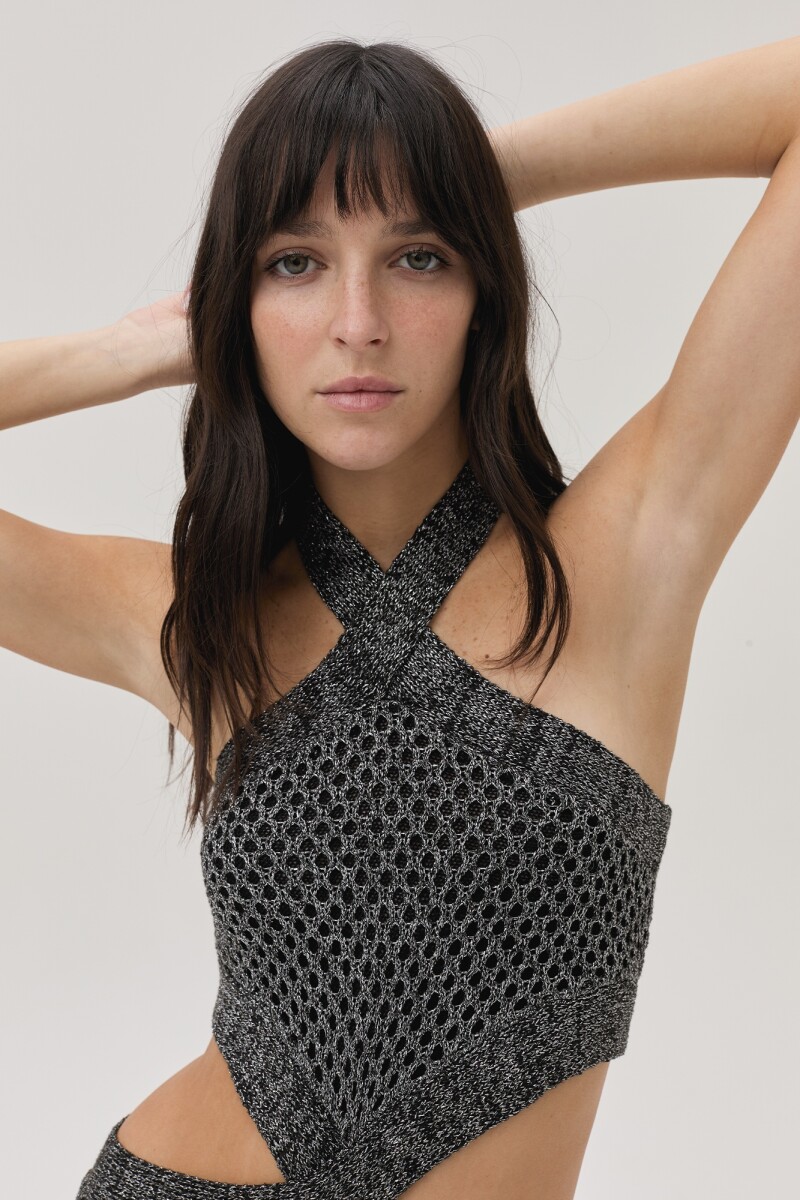 Vestido Joan Plateado