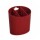 Escurridor Organizador de Cubiertos Cubiertero Plástico Oval Rojo