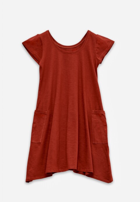 Vestido Corto Magnolia Rojo