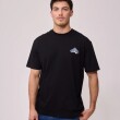 T-SHIRT RUSTY ALORIN NEGRO