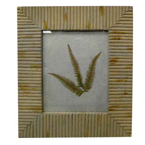 Cuadro Decorativo de Bambú 40 cm x 35 cm U