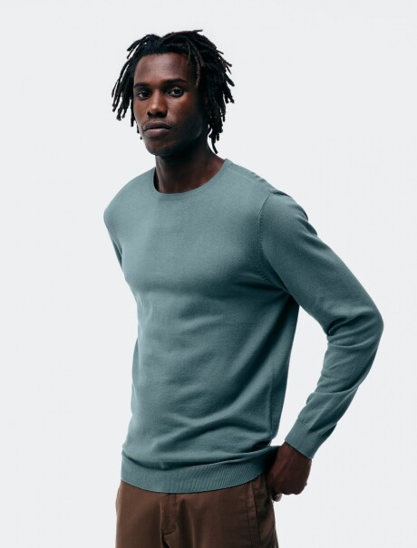 BUZ TEJIDO ESCOTE A LA BASE VERDE