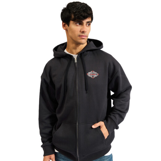 Canguro Billabong Roses Over Zip - Negro Canguro Billabong Roses Over Zip - Negro