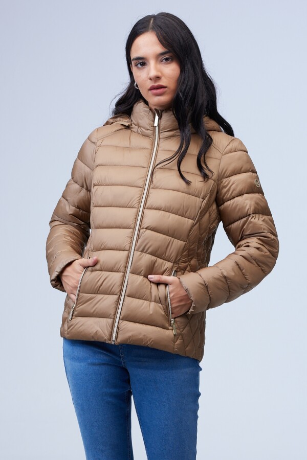 Campera Packable TOSTADO