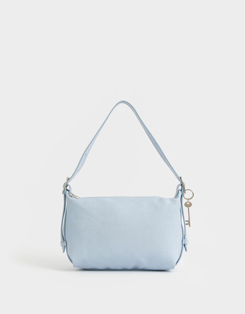 Bandolera Celeste Con Charm 