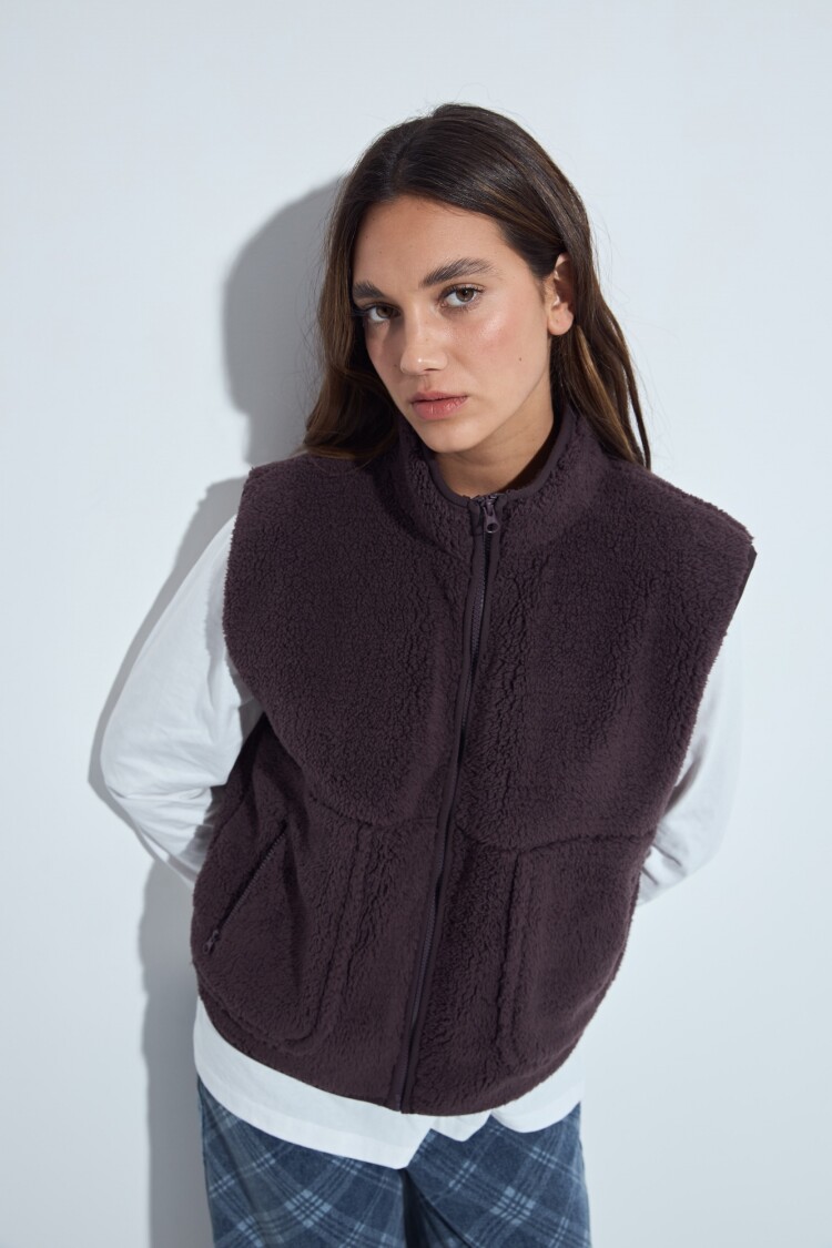 CHALECO MERLIN Chocolate