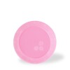 PLATOS REDONDOS 15cm rosa