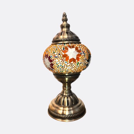 Lámpara Turca Mediana Flores Multicolor