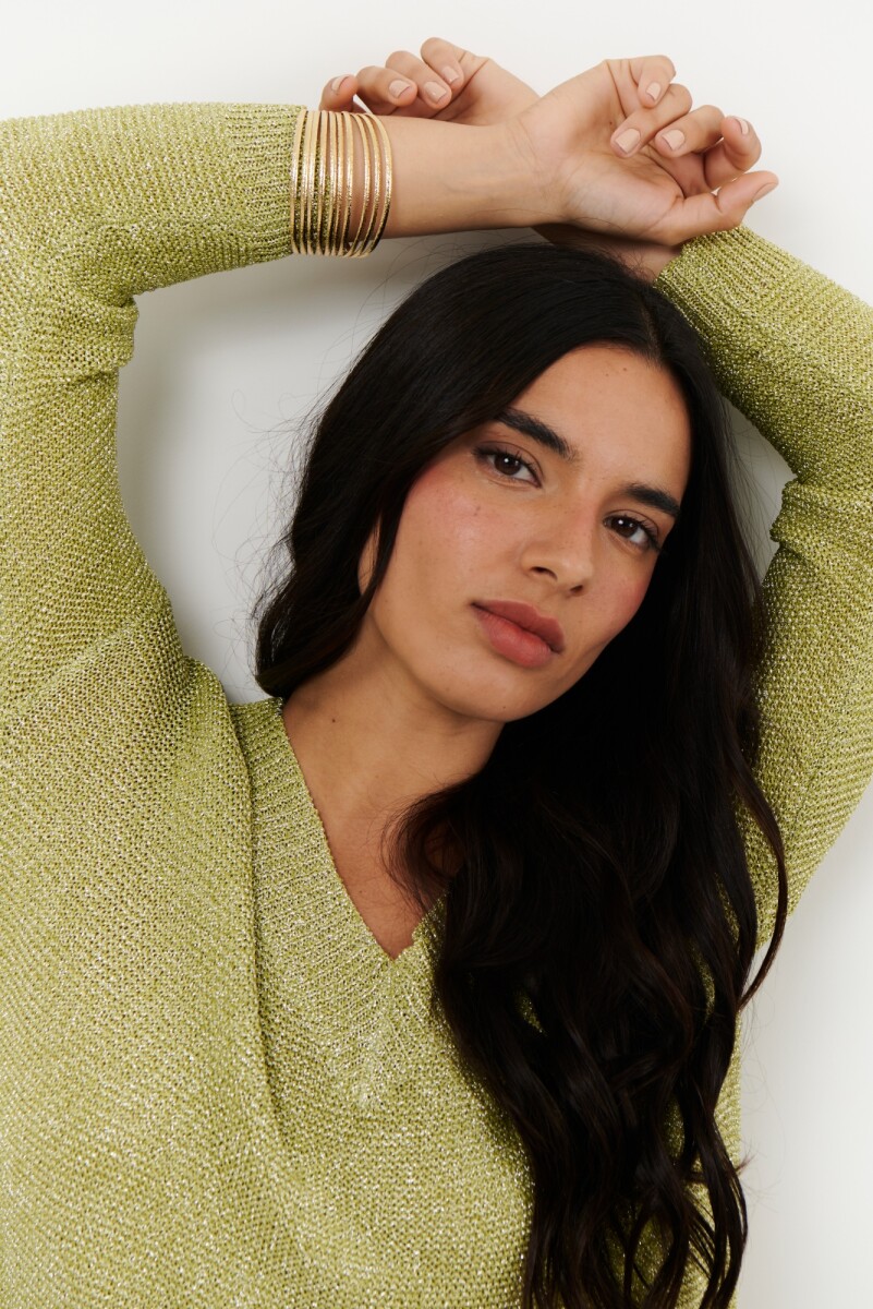 SWEATER V BLINK - VERDE 