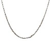 Cadena Eslabón Singapur - Plata y Oro - Sin piedra - CD5054 Sinpiedra