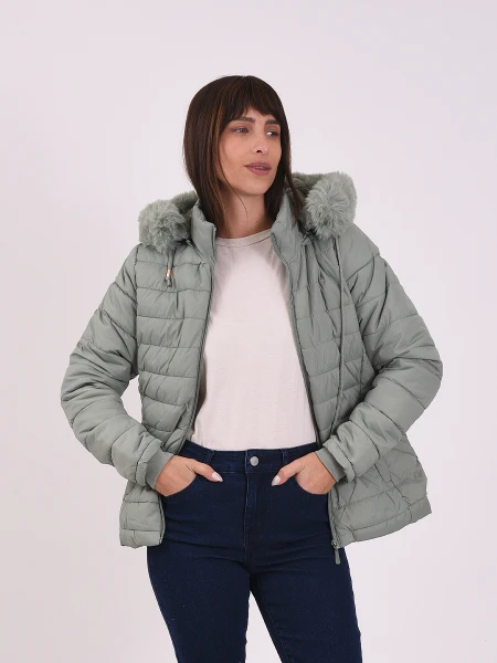 CAMPERA MÁLAGA VERDE CLARO