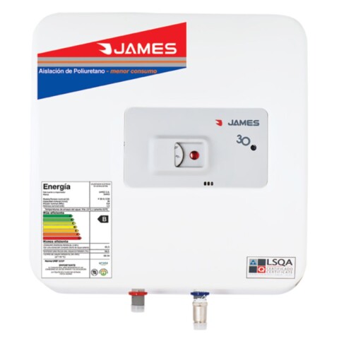 Termotanque Calefón James PRISMA 30 LITROS Termotanque Calefón James PRISMA 30 LITROS