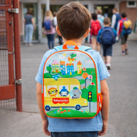 Mochila Infantil Escolar para Jardín y Preescolar – Diseño Bus Escolar Mochila Infantil Escolar para Jardín y Preescolar – Diseño Bus Escolar