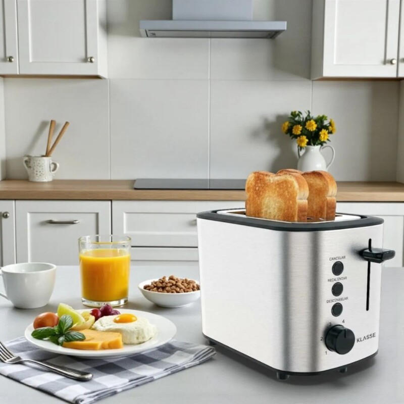 Tostadora Klasse | Acero Inoxidable | 6 niveles de tostado Tostadora Klasse | Acero Inoxidable | 6 niveles de tostado