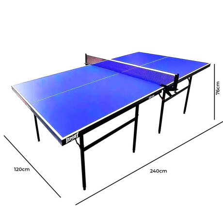 Mini Mesa Ping Pong Reforzada Plegable + Accesorios Png001009