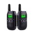 Par X2 Handies Walkie Talkies Radio Transmisores Handy Baofeng Bf T6 Color Negro Par X2 Handies Walkie Talkies Radio Transmisores Handy Baofeng Bf T6 Color Negro