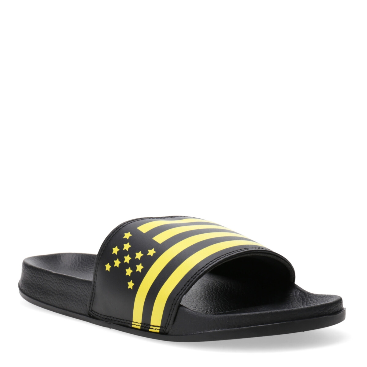 Chanclas de Hombre Peñarol Bandera CAP - Negro - Amarillo 