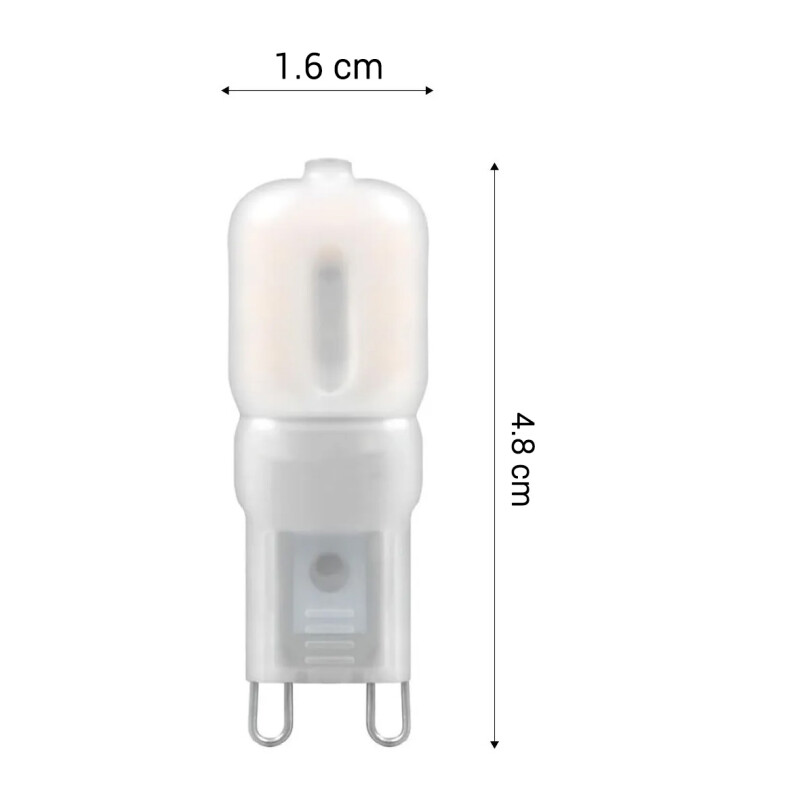 Lámpara LED G9 2.5W Lámpara LED G9 2.5W