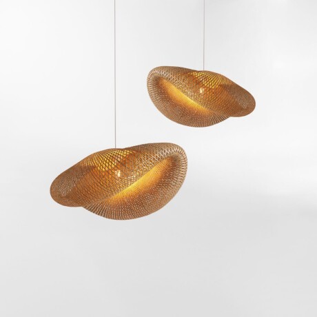 LUMINARIA DE TECHO ORGANIC CEVA Natural - UNICO