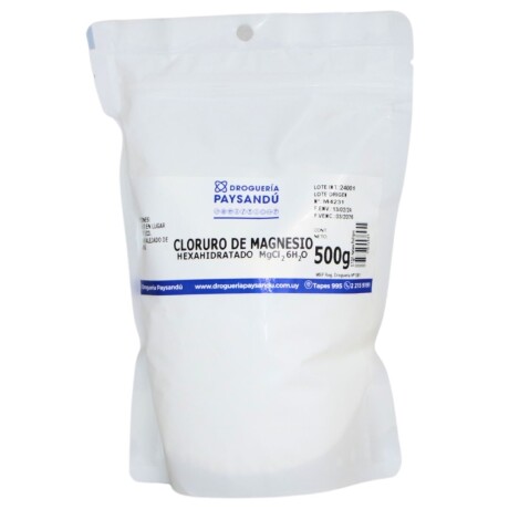 Cloruro de Magnesio Puro 500 g