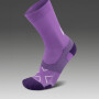 Vectr Light Cushion Crew Socks - Unisex Thistle/white