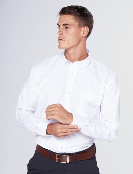CAMISA OXFORD Blanco