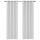 Cortina 100% Blackout 2 Paños Lumax Textura Lino 140x220cm Blanco
