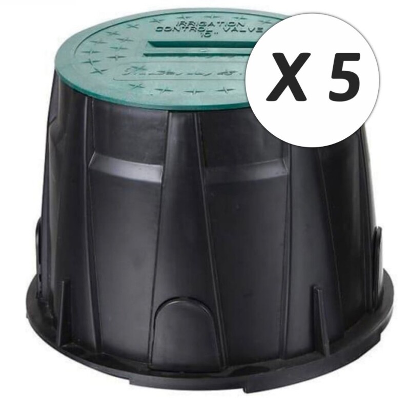 Pack x 5 cámaras plásticas cilíndrica mediana 10" Pack x 5 cámaras plásticas cilíndrica mediana 10"