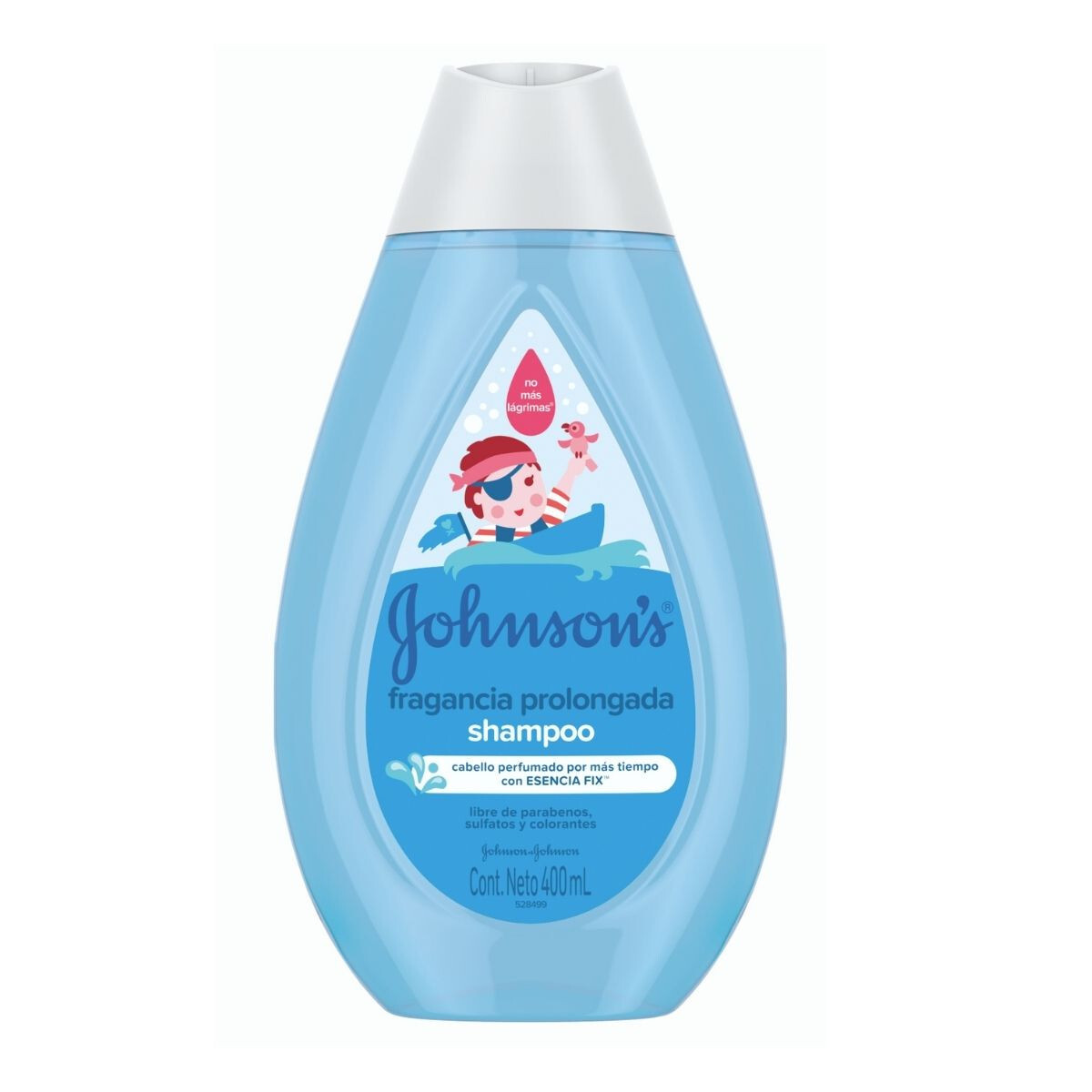 Shampoo Johnson & Johnson Fragancia Prolongada 400 ml – Cabello con Aroma Duradero