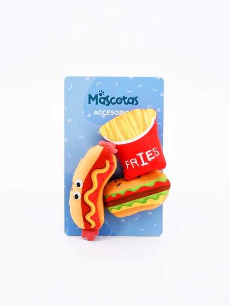 JUGUETES PARA GATO SET X 3 MULTICOLOR