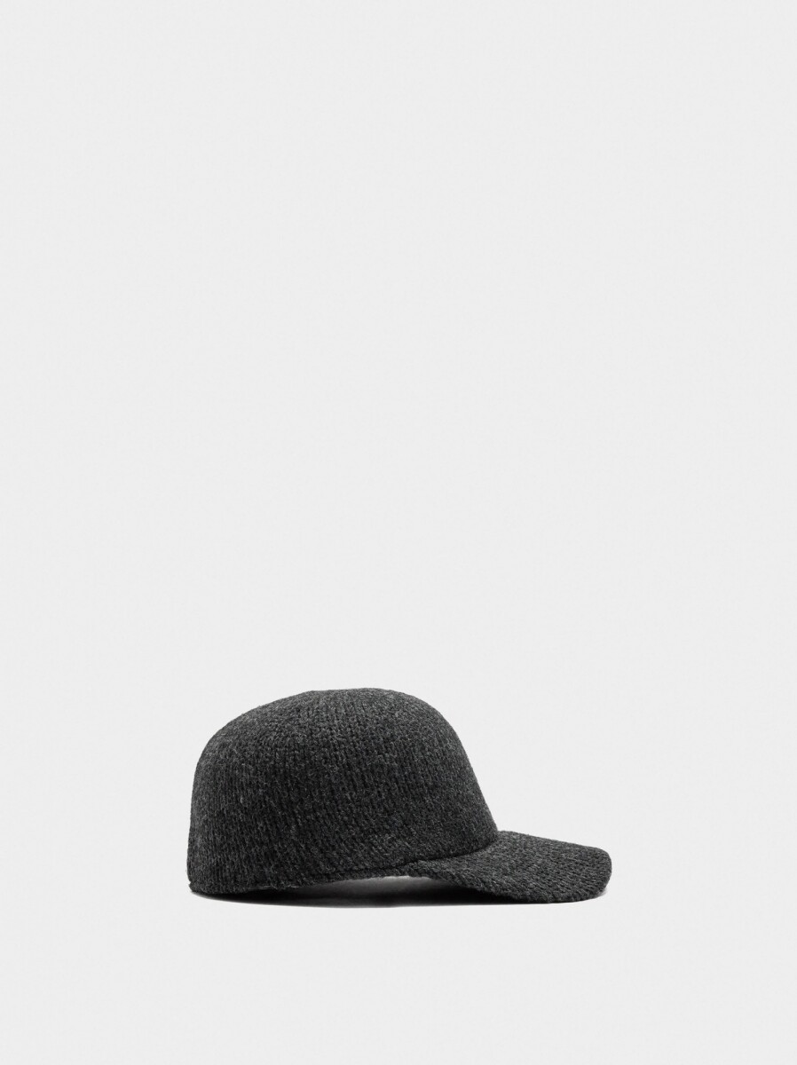 Gorra De Punto - gris 