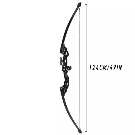 Arco recurvo 50lbs 52" Negro