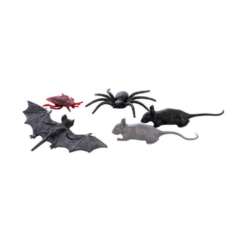 Set Mini Animales Halloween x5 Set Mini Animales Halloween x5