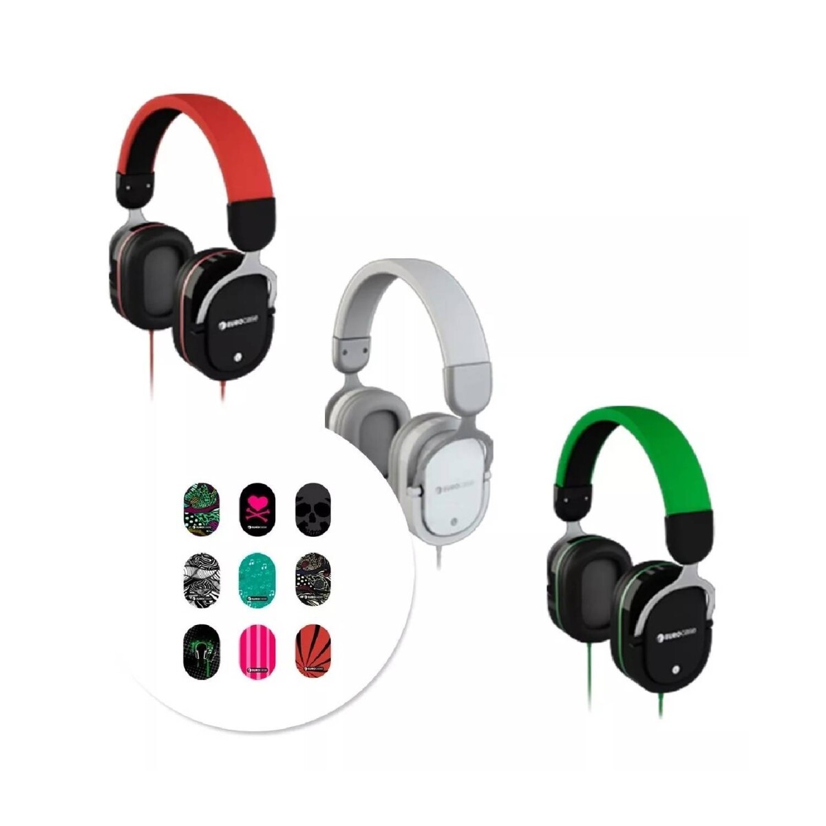 Auriculares Eurocase Mood Xy Generation Oferta Irresistible - Rojo 