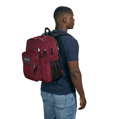 Mochila Jansport Big Student Acolchado 34L 43.5X32.5X19Cm Ub BORDEAUX